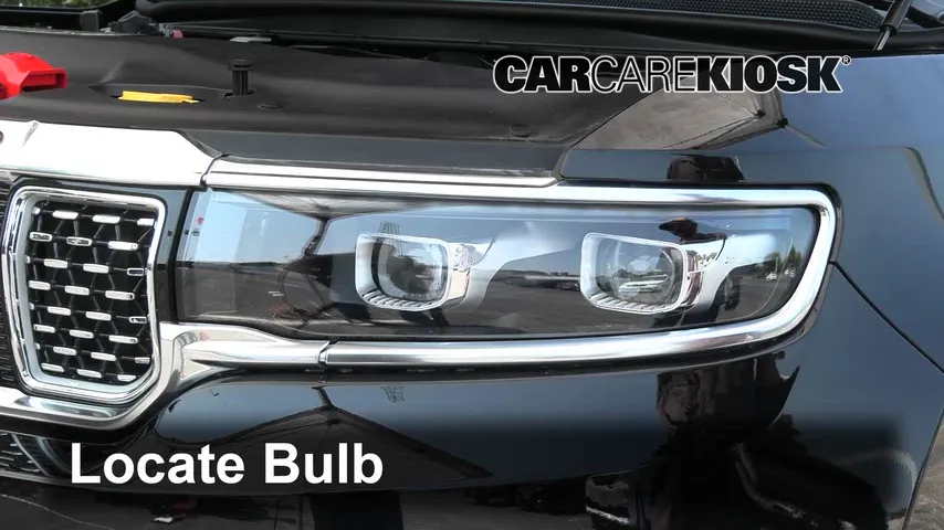 2022 Jeep Grand Wagoneer Series III 6.4L V8 Éclairage Feu clignotant avant (remplacer l'ampoule)